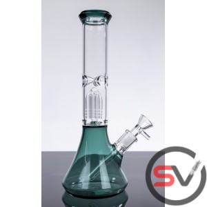 JELLYFISH ICE CATCHER GLASS WATER PIPE 10inch